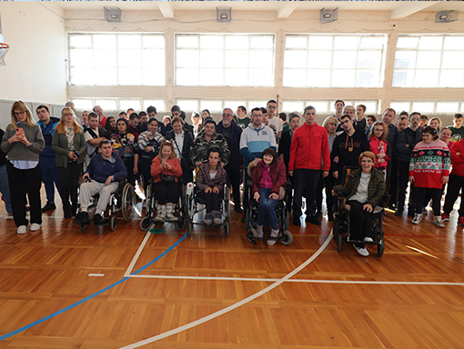 Postavka sprava za vežbanje na SC &bdquo;Olimp&ldquo;